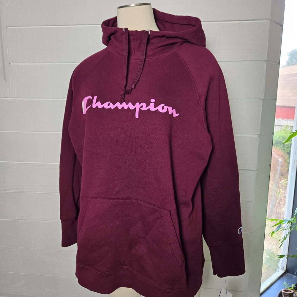 Champion Maroon Hoodie